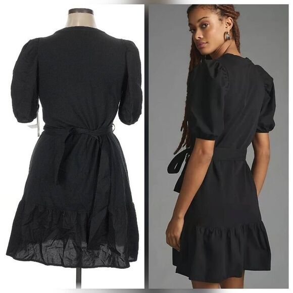 NWT Nation Ltd. Evangeline Puff Sleeve Dress Sz. XL - Picture 4 of 9